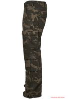 Pantaloni cargo da uomo Brandit Pure Vintage Pantaloni in cotone dallo stile vintage Dark Camo