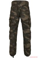 Pantaloni cargo da uomo Brandit Pure Vintage Pantaloni in cotone dallo stile vintage Dark Camo