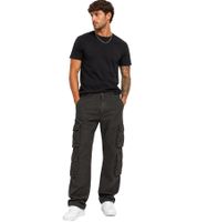 Pantaloni cargo da uomo Brandit Pure Vintage  Pantaloni in cotone dal look vintage Antracite