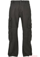 Pantaloni cargo da uomo Brandit Pure Vintage  Pantaloni in cotone dal look vintage Antracite