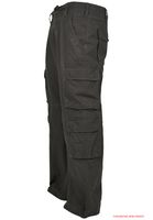 Pantaloni cargo da uomo Brandit Pure Vintage  Pantaloni in cotone dal look vintage Antracite