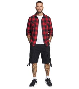 Short cargo vintage pour homme Brandit Savage, bermuda en coton, B2001-00007, noir
