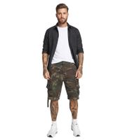 Pantaloncini cargo da uomo Brandit Savage Vintage, bermuda in cotone B2001-00992, mimetico verde