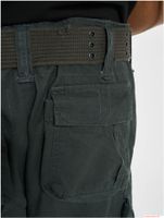 Pantaloncini cargo da uomo Brandit Savage Vintage, bermuda in cotone, B2001-01745, grigio antracite