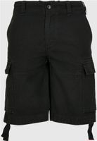 Pantaloncini cargo vintage Brandit resistenti, bermuda estivi in ​​stile militare, in cotone, modello B2002-00007, neri