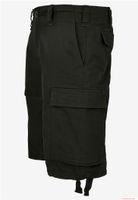 Pantaloncini cargo vintage Brandit resistenti, bermuda estivi in ​​stile militare, in cotone, modello B2002-00007, neri
