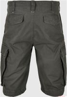 Order robust Brandit Vintage Cargo Shorts online – military-style cotton Bermuda shorts (B2002-01745, Anthracite Grey)