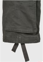 Order robust Brandit Vintage Cargo Shorts online – military-style cotton Bermuda shorts (B2002-01745, Anthracite Grey)