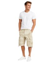 Order rugged Brandit Vintage Cargo Shorts online – military-style cotton Bermuda shorts (B2002-02611, Camouflage Beige)