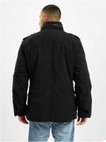 Chaqueta de campo Brandit M65 Giant para hombre, de algodón, con capucha, color negro (B3101)
