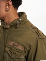 Giacca da campo da uomo Brandit M65 Giant, giacca in cotone stile transizionale con cappuccio, B3101 Verde oliva
