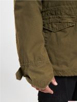 Giacca da campo da uomo Brandit M65 Giant, giacca in cotone stile transizionale con cappuccio, B3101 Verde oliva