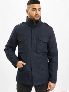 Giacca da campo Brandit M65 da uomo, modello US Field Jacket, con giacca interna separata, codice B3108, colore blu navy urbano