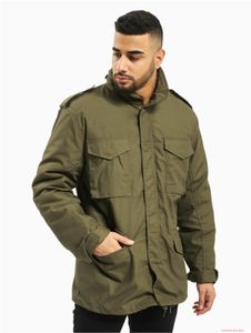 Giacca da campo Brandit M65 da uomo, modello US Field Jacket, con giacca interna separata, codice B3108, colore verde oliva urbano