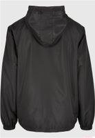 Lightweight Brandit Men's Summer Windbreaker Water-Repellent Hoodie Jacket B3162 Black