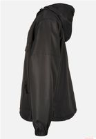 Lightweight Brandit Men's Summer Windbreaker Water-Repellent Hoodie Jacket B3162 Black
