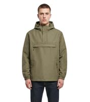 Lightweight Brandit Men's Summer Windbreaker Water-Repellent Hoodie Jacket B3162 Olive Green