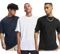 Sporty URBAN CLASSICS Men's Oversized T-Shirt (180 g/m² Cotton) – Casual Style in White, Blue, or Black