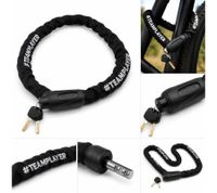 Bicycle Chain Lock with 2 Keys (Approx. 120 cm) – Robust Lock for Bicycles, E-Bikes & E-Scooters (Black, A0008346)