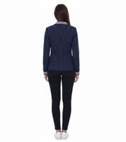 AjC Blazer Damen Business-Jacke mit Ein-Knopf-Verschluss Blazer Anzug-Jacke in Schwarz oder Navy