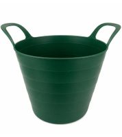 Bac flexible pratique de 30 litres avec poignées de transport ergonomiques, utilisable également comme panier de jardin ou panier à linge. Dimensions approximatives : 54 x 42 x 36 cm. Coloris non disponible.