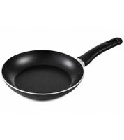 accademia mugnano Mini-Pfanne Aluminiumguss-Pfanne Bratpfanne Durchmesser 20cm Made in Italy Schwarz