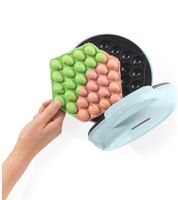 Giles & Posner Bubble Waffle Maker with PFAS-free non-stick coating, 750W (EK6663GSBLVDE) – Blue