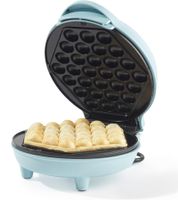 Giles & Posner Bubble Waffle Maker with PFAS-free non-stick coating, 750W (EK6663GSBLVDE) – Blue