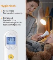 BRAUN Sensian™ 3 Non-Contact Forehead Thermometer with Night Mode, Memory Function & Backlit Display (White, 16851266)