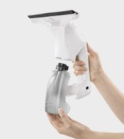 Kärcher KWI 1 Plus Cordless Window Vacuum – White (includes charging cable & 20ml window cleaning concentrate)