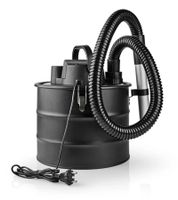 Beutelloser nedis Asche-Staubsauger mit HEPA Filter Staubbehälter 18L 800W VCAC118BK Schwarz