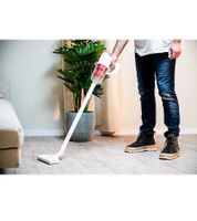 Dirt Devil 2-in-1 Cordless Stick and Handheld Vacuum Cleaner – 25-min Runtime, 0.5L Capacity, Model 47505 (White)