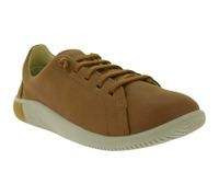 Stylish KEEN KNX Lace Women's Leather Sneakers – Barefoot-Inspired Casual Lace-Up Shoes (1029025 Plaza/Taupe)