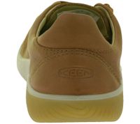 Stylish KEEN KNX Lace Women's Leather Sneakers – Barefoot-Inspired Casual Lace-Up Shoes (1029025 Plaza/Taupe)