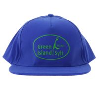 Green SYLT Unisex "Green Island SYLT" & "Windsurf World Cup SYLT" Adjustable Flat-Brim Cap – Blue