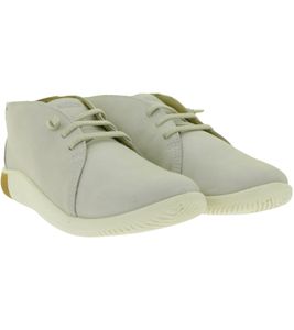 Comfortable KEEN KNX Chukka Women's Leather Barefoot-Style Shoes – Lightweight Lace-Up Casual & Everyday Footwear (1029528 Light Grey/Taupe)