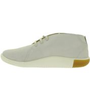 Comfortable KEEN KNX Chukka Women's Leather Barefoot-Style Shoes – Lightweight Lace-Up Casual & Everyday Footwear (1029528 Light Grey/Taupe)