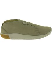 Bequeme KEEN KNX Chukka Damen Barfußschuhe aus Leder Leichte Freizeit- & Alltagsschuhe mit Schnürung 1029526 Hellbraun/Taupe