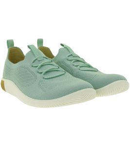 Comfortable KEEN KNX Knit Lace Women's Barefoot Shoes – Breathable Casual Shoes with Knit Upper (Green, 1030077)