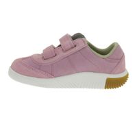 Chaussures pieds nus confortables KEEN Knx T-Toe DS pour enfants, en cuir véritable rose, avec technologie anti-odeurs écologiques