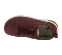 Chaussures pieds nus confortables KEEN Knx Lace Fig/Star pour enfants, en cuir véritable violet, avec technologie anti-odeurs écologique, référence 1031125