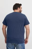 T-shirt girocollo da uomo BLEND BHGila BT, taglie forti 20716315ME in blu o bianco
