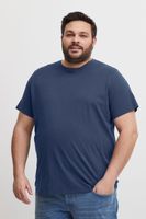 T-shirt girocollo da uomo BLEND BHGila BT, taglie forti 20716315ME in blu o bianco