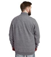 Classic BLEND BHLenner BT men's sweat jacket with a stand-up collar – available in plus sizes (20714929) in blue, grey, and black