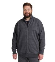 Classic BLEND BHLenner BT men's sweat jacket with a stand-up collar – available in plus sizes (20714929) in blue, grey, and black
