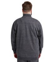 Classic BLEND BHLenner BT men's sweat jacket with a stand-up collar – available in plus sizes (20714929) in blue, grey, and black