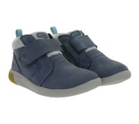 Comfortable KEEN Knx Middle Vintage children's barefoot-style sneaker boots with Eco Anti-Odor technology; genuine leather shoes (Model 1031243, Blue)