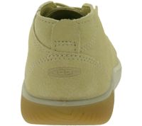 Chaussures minimalistes KEEN KNX Chukka pour femme, confortables et légères, en cuir beige, idéales pour un look décontracté au quotidien (réf. 1030231).