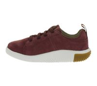 Chaussures pieds nus confortables KEEN Knx Lace Fig/Star pour enfants, en cuir véritable violet, avec technologie anti-odeurs écologique, modèle 1031145
