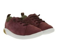 Chaussures pieds nus confortables KEEN Knx Lace Fig/Star pour enfants, en cuir véritable violet, avec technologie anti-odeurs écologique, modèle 1031145
